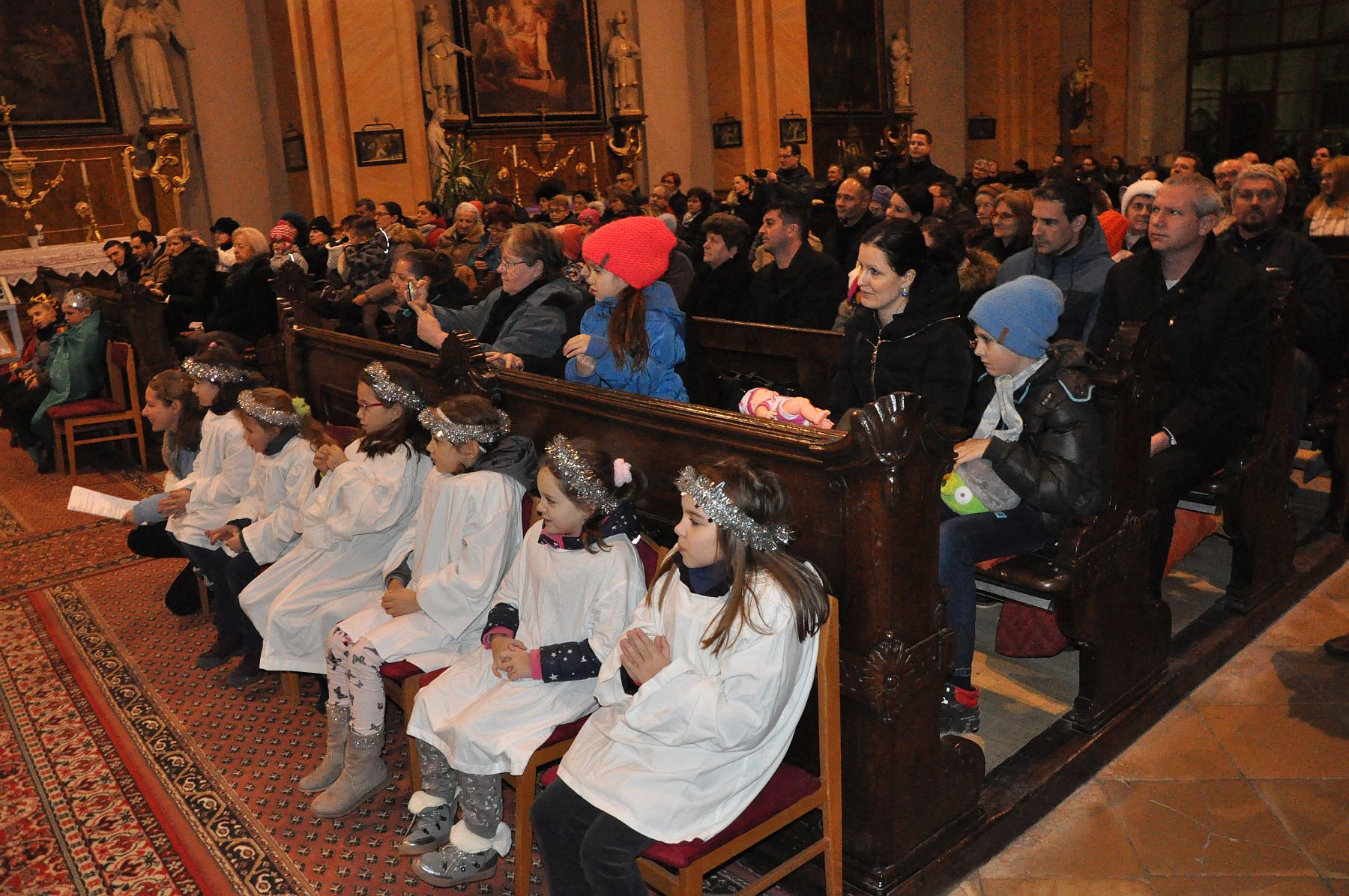 Pásztorjáték a Felsővárosi templomban